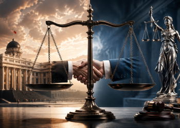 interplay between politics and law