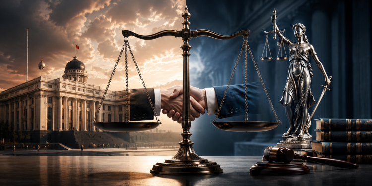 interplay between politics and law